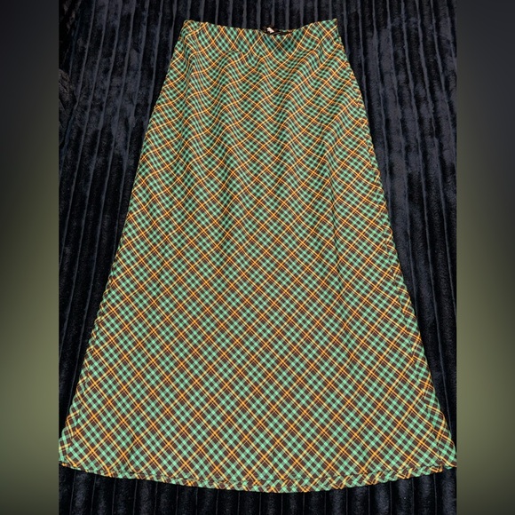 Dressed in LALA Dresses & Skirts - Dressed in LALA Multicolor Plaid A-Line Skirt